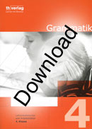Image Grammatik 4. Klasse (Download): Lehrerkommentar und Arbeitsblätter