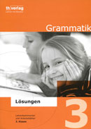 Image Grammatik 3. Klasse: Lösungen