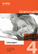 Image Grammatik 4. Klasse: Lösungen