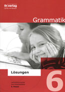 Image Grammatik 6. Klasse: Lösungen